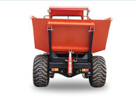 Air Brake 4wd Dump Truck , 3 Ton Dump Truck Articulted Chassis With 400/60-15.5 IMP Tyre supplier