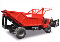 Agricultural Mini Off Road Dump Truck 95HP 4WD Heavy Duty Articulated Chassis supplier