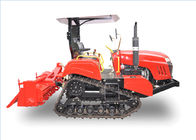 Crawler Type Agriculture Mini Tractors Working On The Farm Low Center Of Gravity supplier