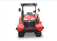 Mini Crawler Tractor Rubber Track Rotary Tiller Cultivator For Rice Paddy 50HP XJ502LT supplier