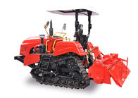 36.8kw Mini Crawler Farm Tractor With Rotary Cultivator 50HP XJ502LT supplier