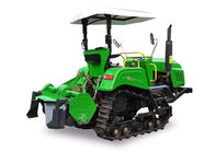 Multifunction Rubber Track Tractor , Crawler  Paddy Field Tractor 50hp 80hp supplier