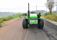 35HP Small Turning Radius 4wd quad tractor For orchard oil palm plantation floatation tyres all terrain vehicle supplier