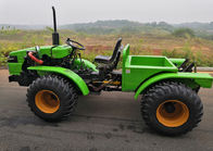 articulated tractor Off Road Tipper Farm Truck For Oil Palm Plantation Transport And rotary cultivator supplier
