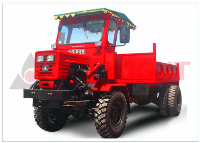 Customized Color 13.2kw Mini Articulated Dump Truck Used In Hilly Rural Area supplier