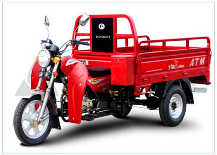 Electric Cargo Tricycle Dump Truck Diesel Trike 150CC Water Cooling Engine supplier