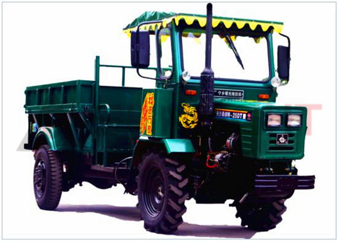 Agriculture Use Mini Tractor Truck / Articulated Off Road Trucks Full Hydraulic Steering supplier