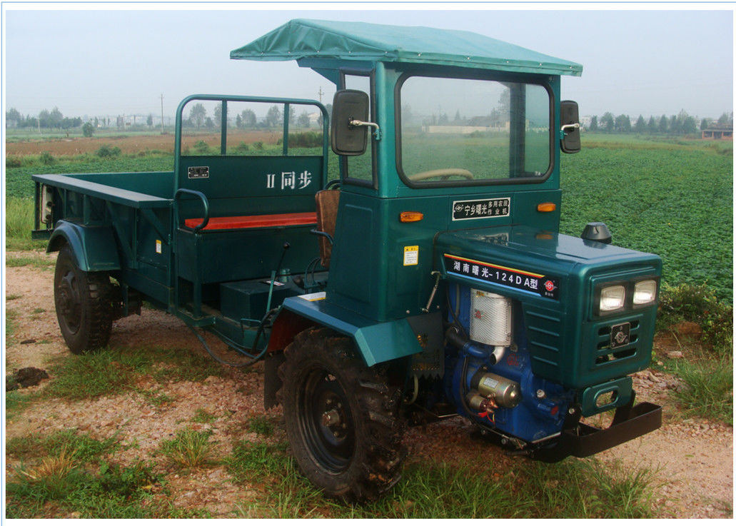 Four Wheel Drive Articulated Garden Tractor / Electric Starter Modern Farm Tractors supplier