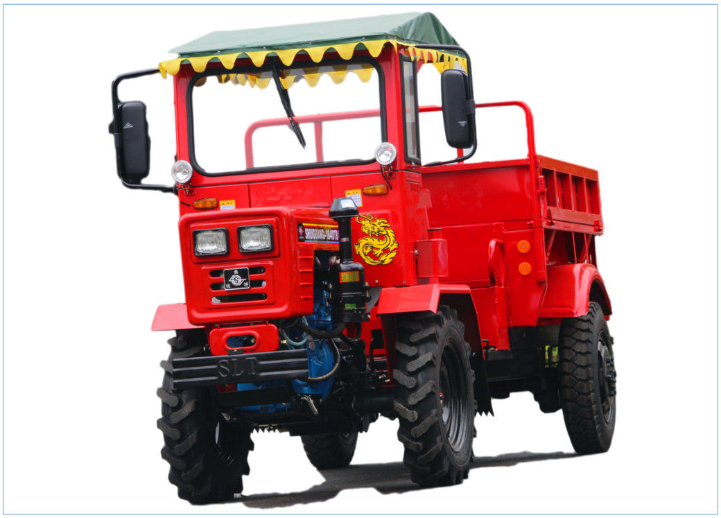 Construction Site Small Tipper Truck , Four Wheel Drive Dump Truck Easy To Drive supplier