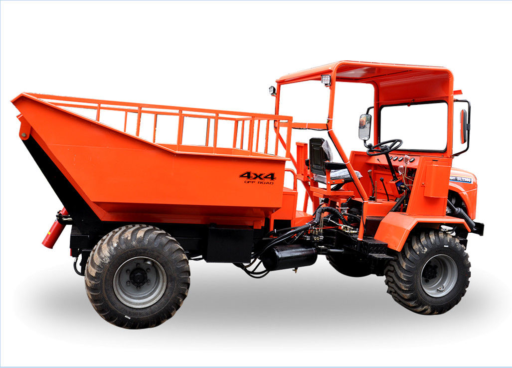 Light Duty Farm Dump Truck Four Wheel Drive For Agriculture With Air Brake supplier