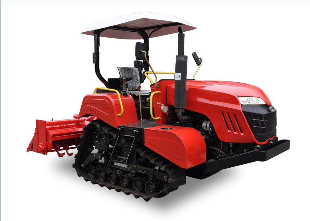 Beautiful Shape Small Crawler Tractor For Rice Field High Work Efficiency supplier