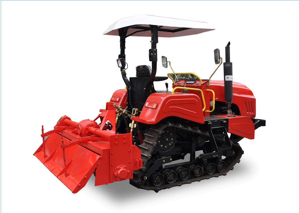 Light Duty Crawler Farm Tractor Used In Water Field Compact Structure supplier