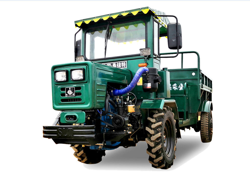 1 Ton Payload All Terrain Dumper Small Farm Truck Full Hydraulic Steering supplier