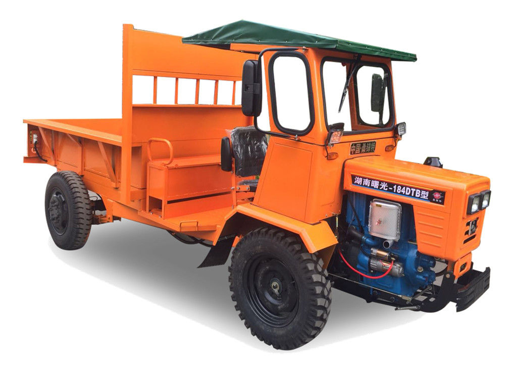 1 Ton Payload Small Tractor Dumper 18HP For Tough Transport Work In Mountainous supplier