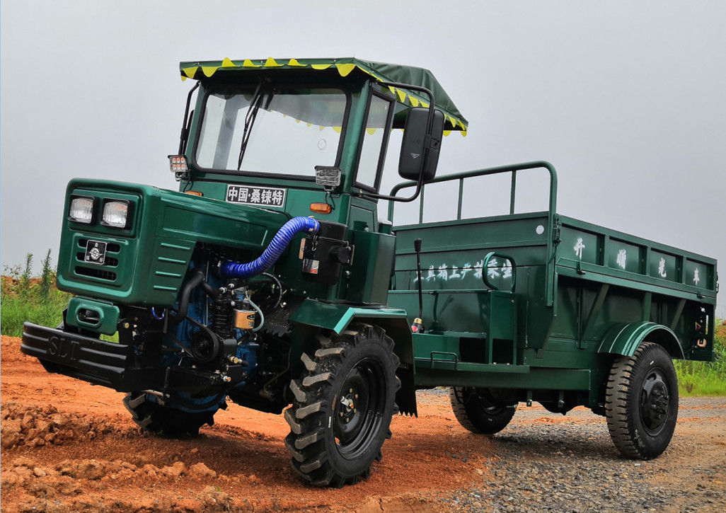 Customized Size Mini Off Road Dump Truck Full Hydraulic / Articulated Body Equal wheel tractor supplier