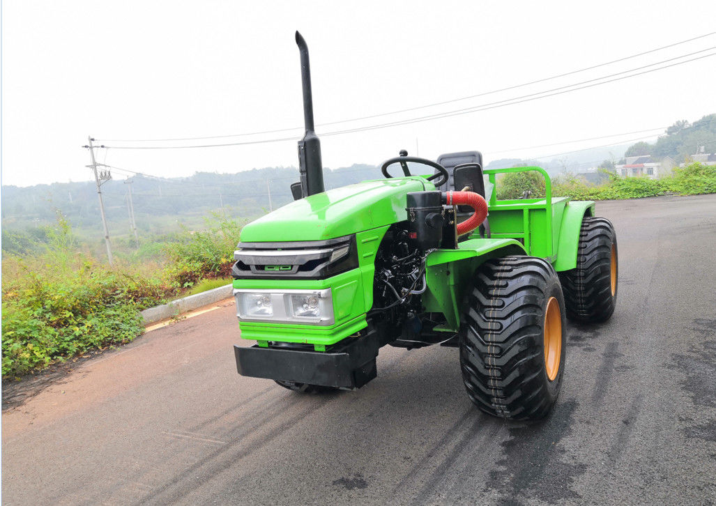 articulated EQUALWHEEL TRACTORS Mini Farm Tractors With PTO Small Turning Radius with fertilizer tank utility tractor supplier