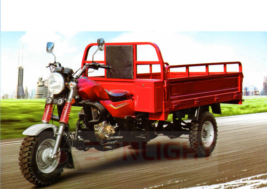 Customized Tricycle Dump Truck 150CC Water Cooling Engine For Transportation supplier