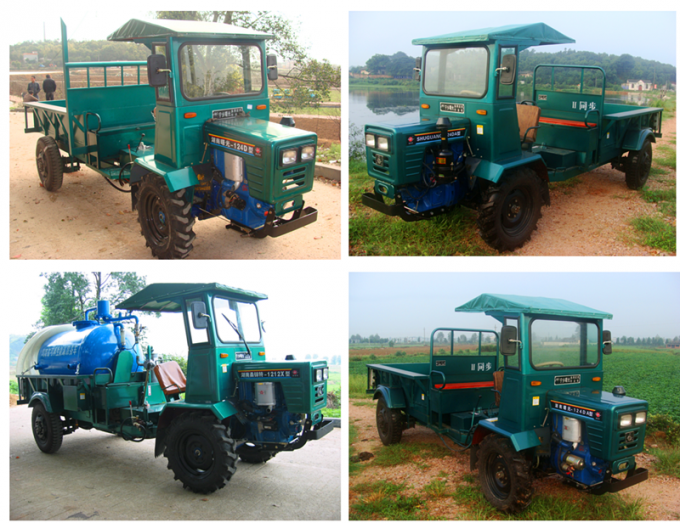 Articulated Mini All Terrain Dumper With Dump Bed For In Oil Palm Plantation 3