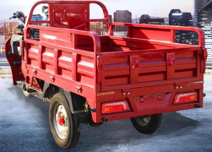 Adult Powerful Tricycle Dump Truck 60V 1200W Low Speed Mountain Model 1